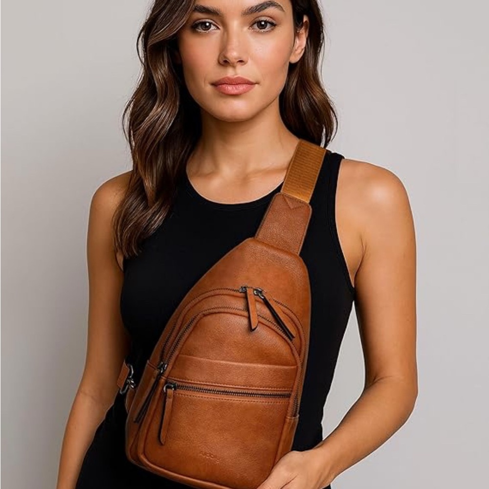 Allday Leather Crossbody Bag